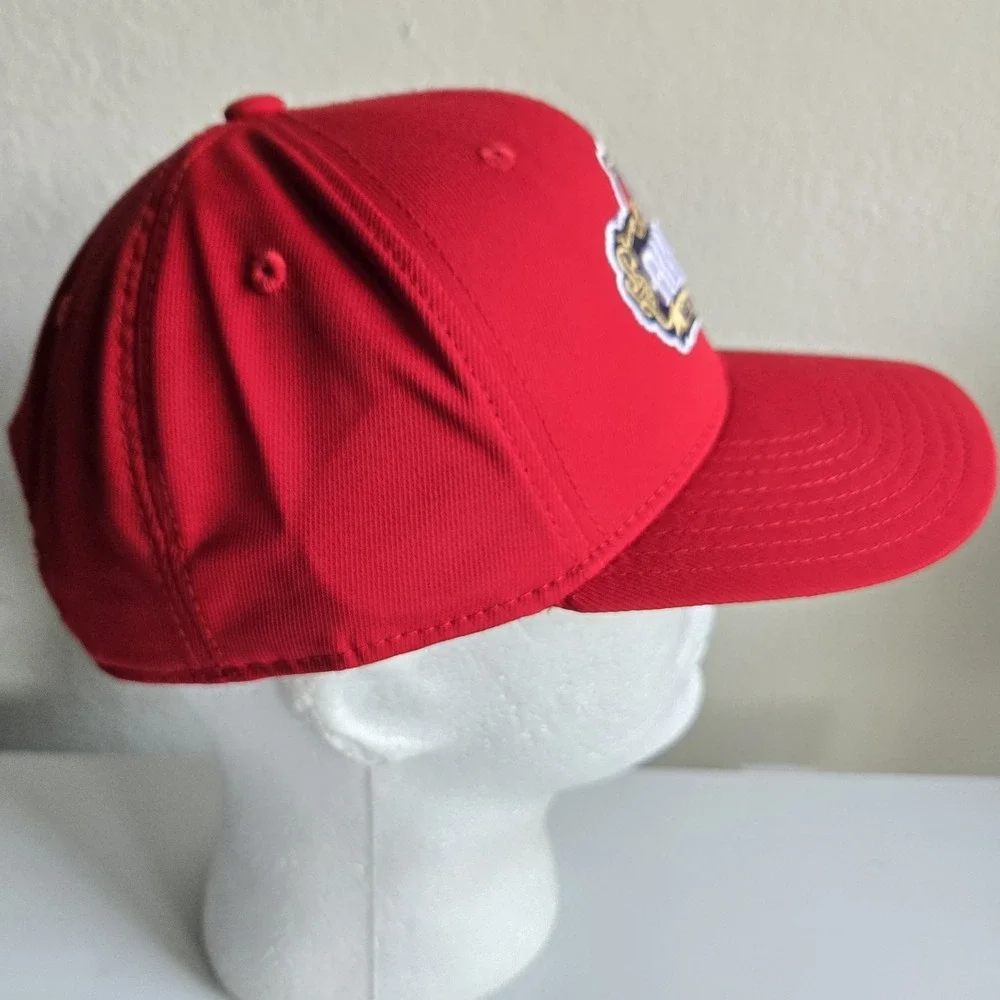 Adidas New Orleans 2017 NBA All Star Game SnapBack Hat Red Basketball Pelicans‎